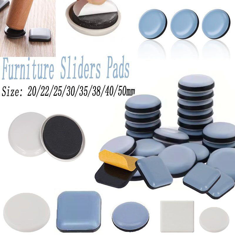 Outdoor Furniture Leg Protectors - 24/16/8/4 pièces patins coulissants de meubles