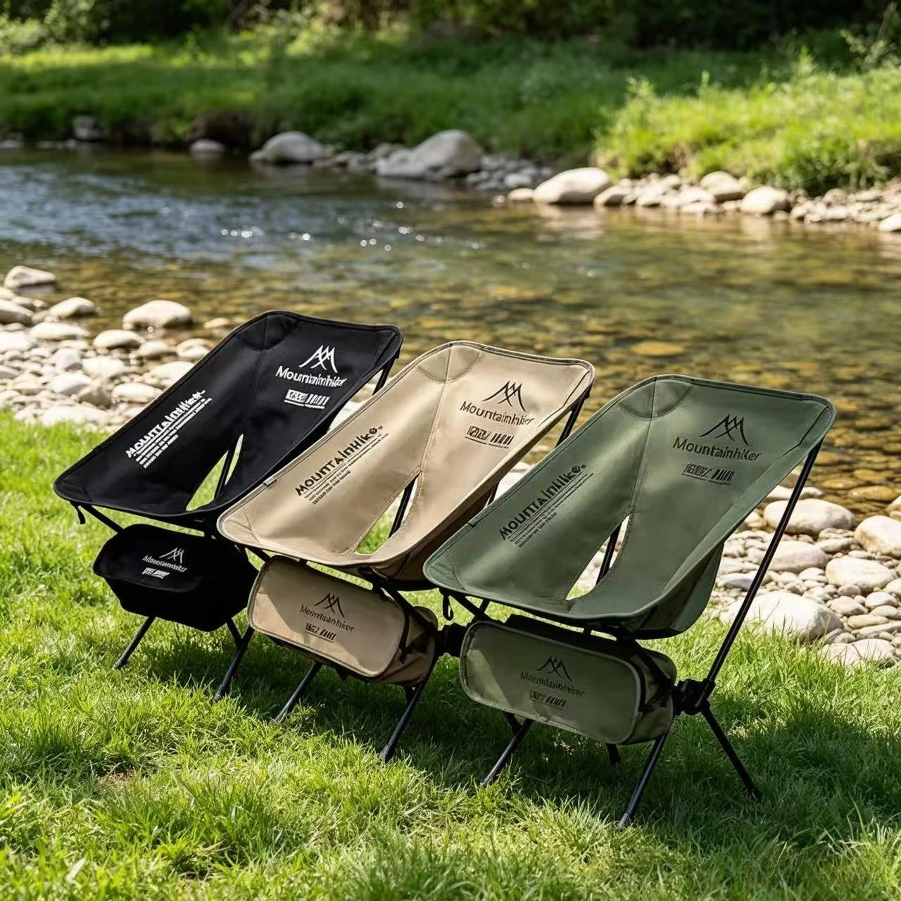 Outdoor Furniture Cheap - Chaise pliante ultra-légère Moon Chair, portable,