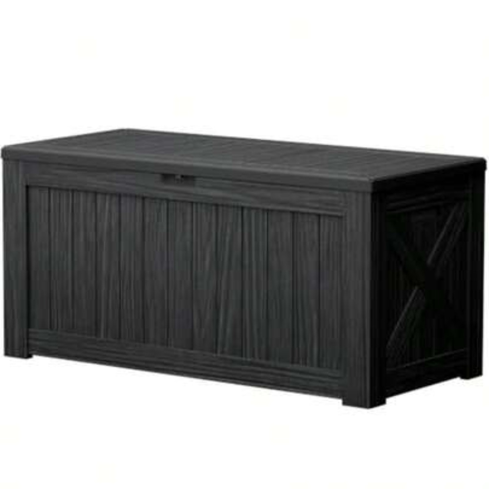 Outdoor Furniture Resin - Banc de rangement extérieur en résine