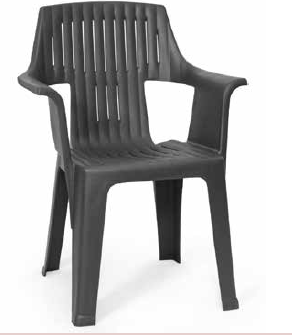 Chaises de café modernes empil - Outdoor Furniture Yellow avis et prix