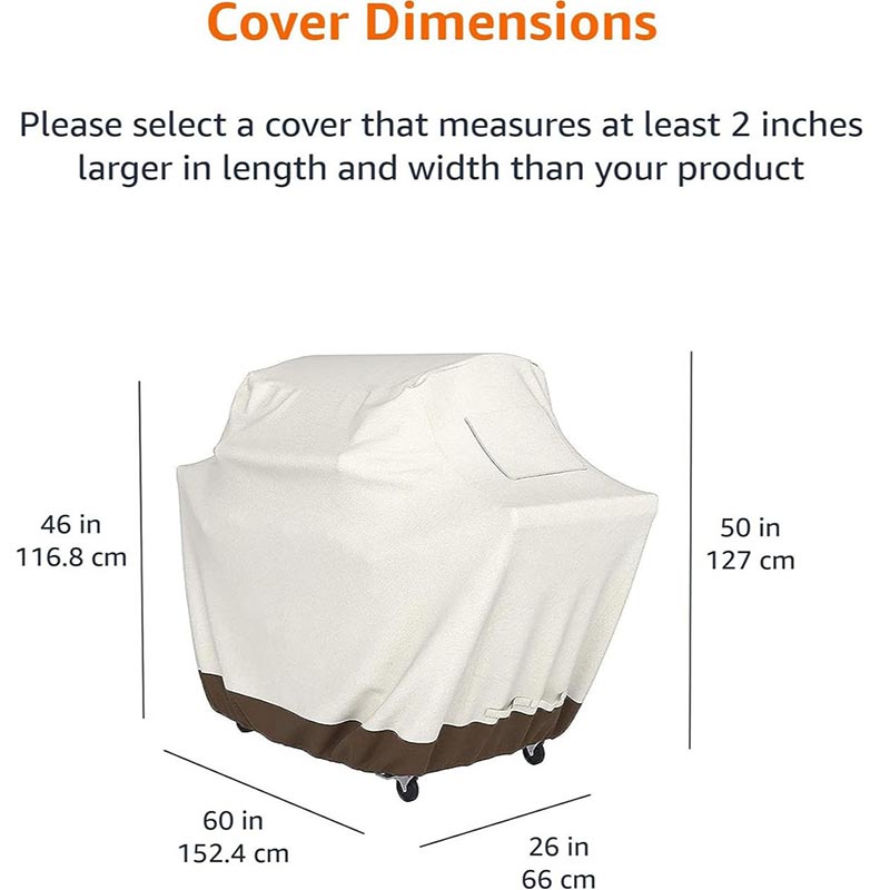 Housse de protection 210D beig - Outdoor Furniture Manufacturer avis et prix