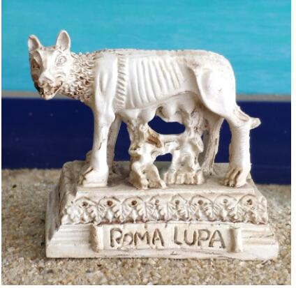 Statue de loup mère enfant, ar - Outdoor Furniture Italy avis et prix