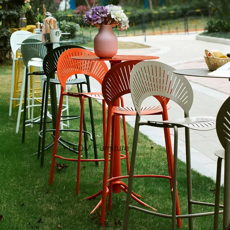 Tabourets de bar industriels j - Outdoor Furniture Yellow avis et prix