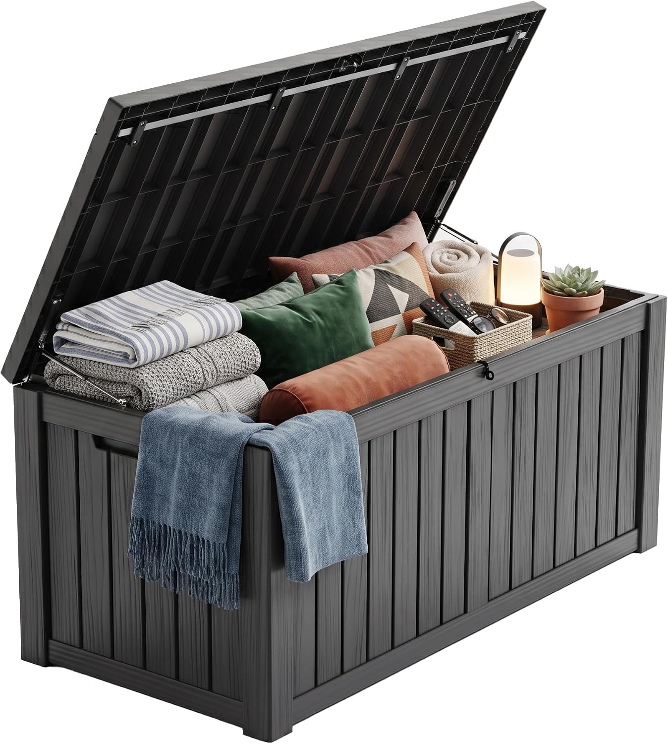 Boîte de rangement en résine v - Outdoor Furniture Resin avis et prix
