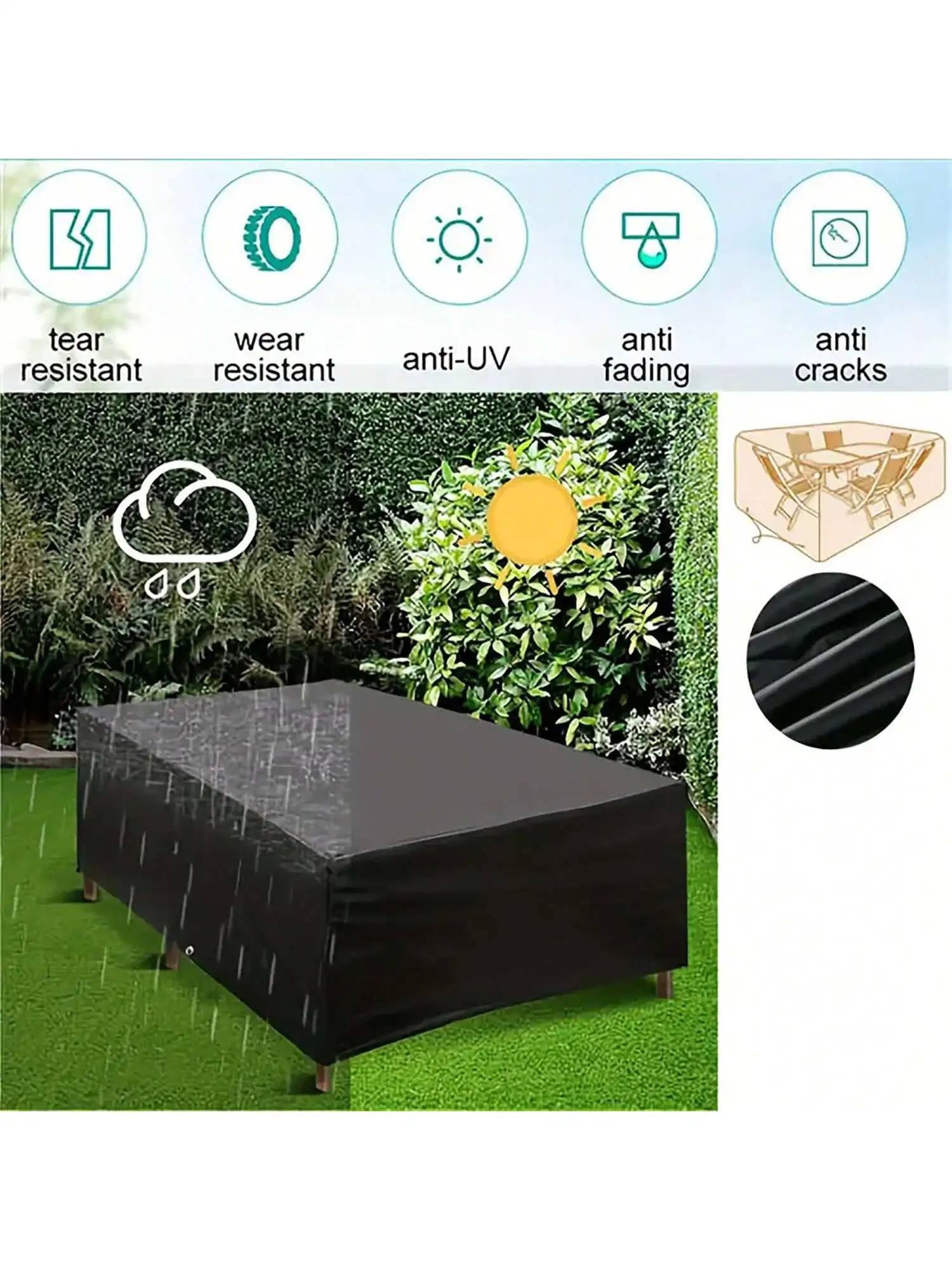 Juste anti-poussière imperméab - Outdoor Furniture Manufacturer avis et prix