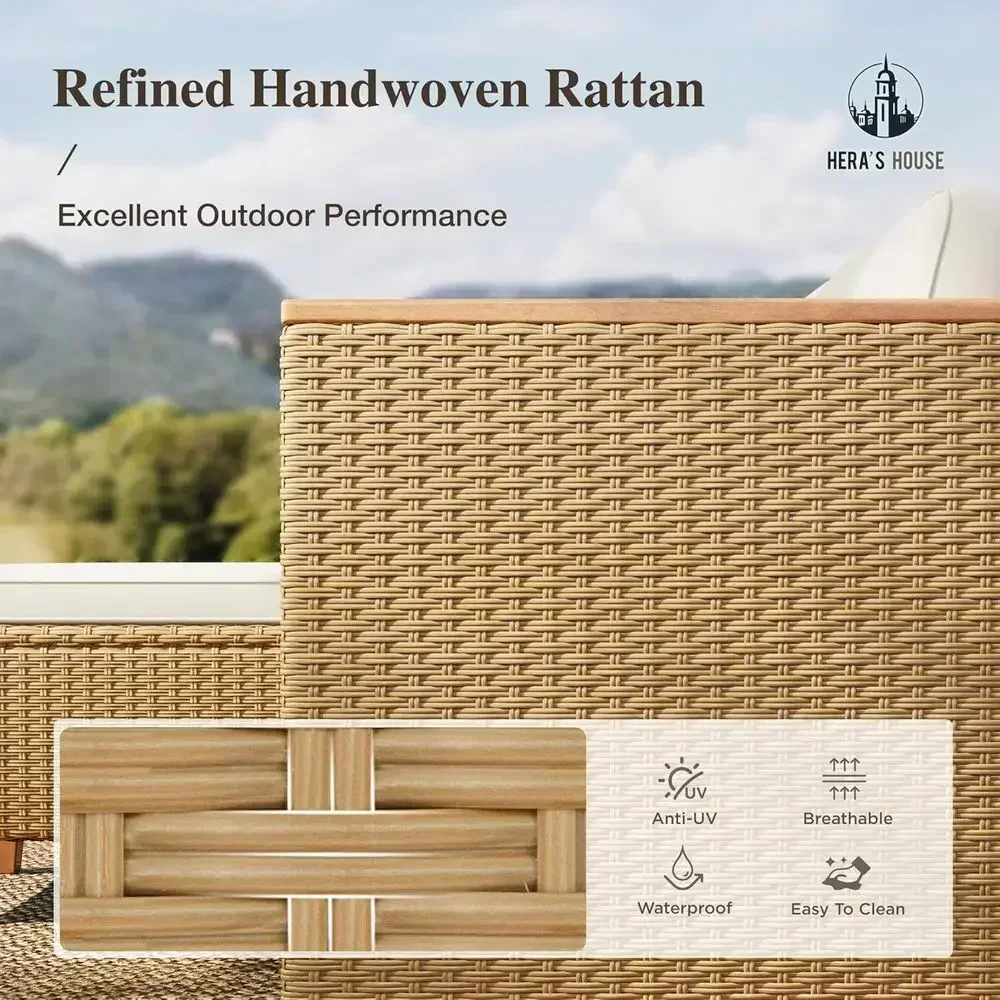 Ensemble de salon de jardin en - Outdoor Furniture Yellow avis et prix