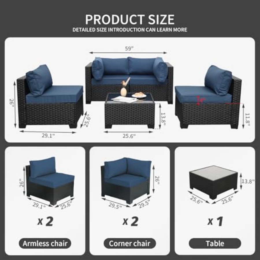 Ensemble de meubles de patio d - Outdoor Furniture Resin avis et prix