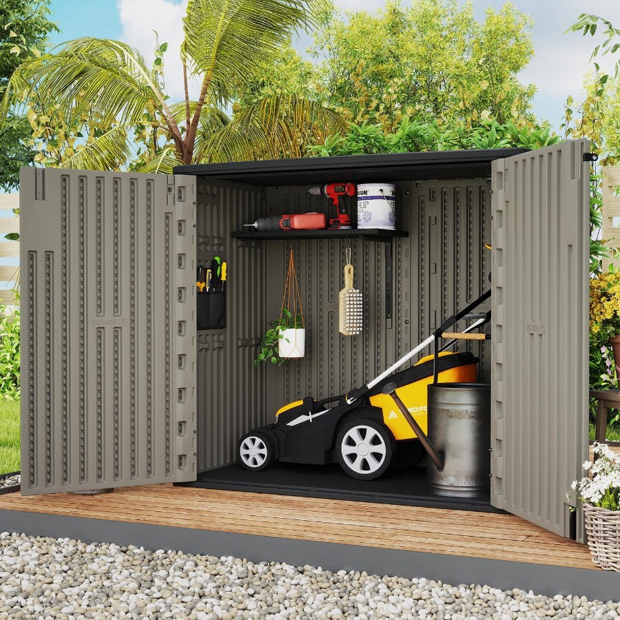 Abri de rangement extérieur po - Outdoor Furniture Resin avis et prix