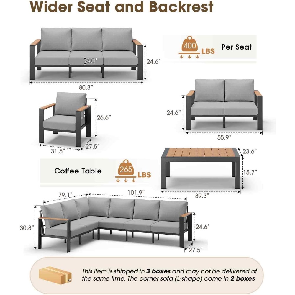 Ensemble de mobilier de patio  - Outdoor Furniture Set Sale avis et prix