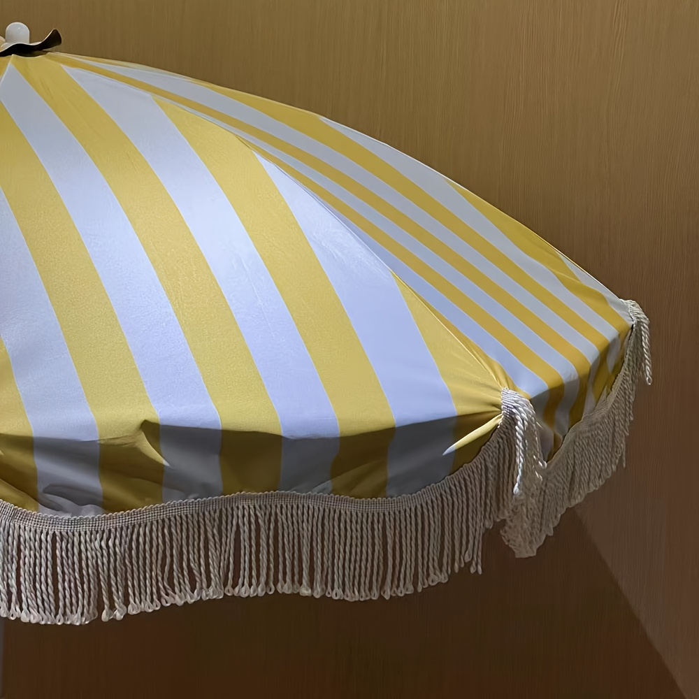 Parasol de plage décoratif à p - Outdoor Furniture Yellow avis et prix