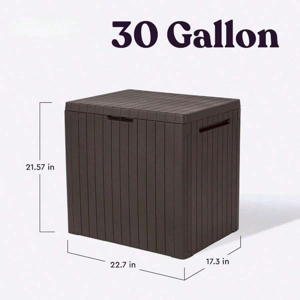 Boîte de rangement extérieure  - Outdoor Furniture Resin avis et prix